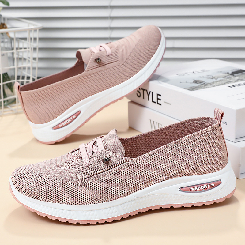 Sports Equipment For Running - Damskie buty casual oversize, oddychające buty