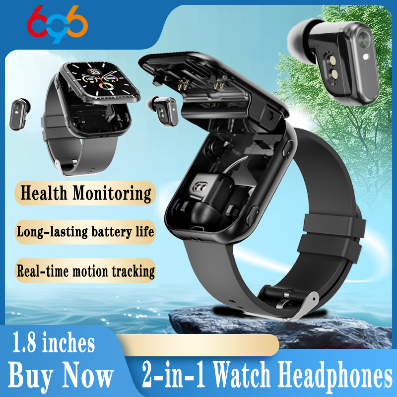 Sports Equipment In French - Wodoodporny Smartwatch 2 w 1 z