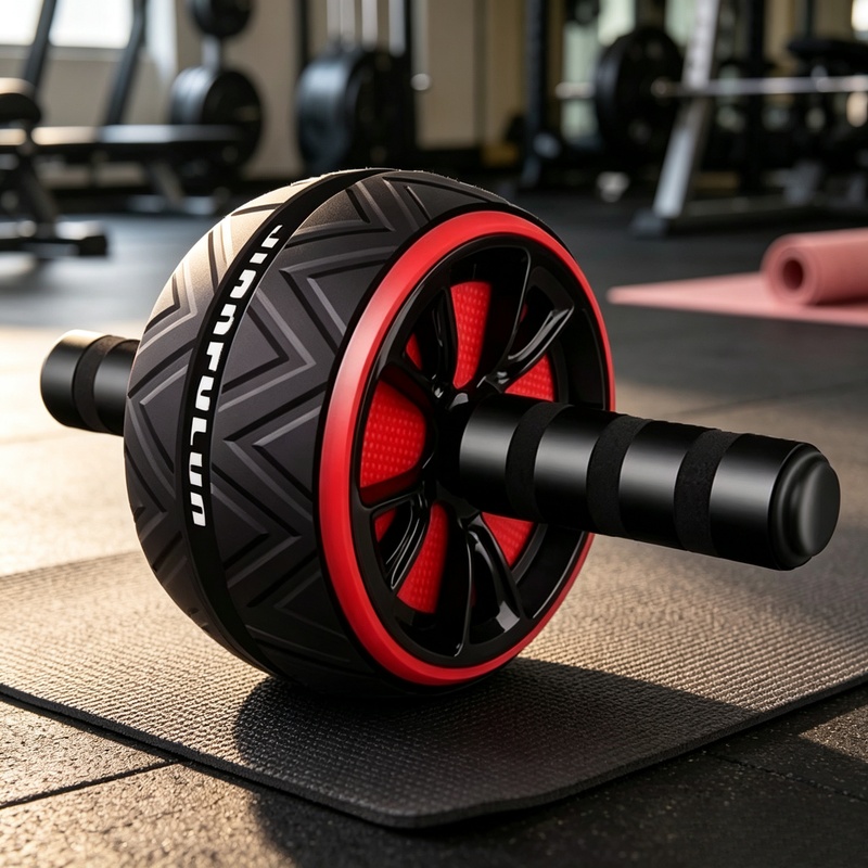 Sports Equipment Pictures - Antypoślizgowe kółko do ćwiczeń mięśni brzucha,