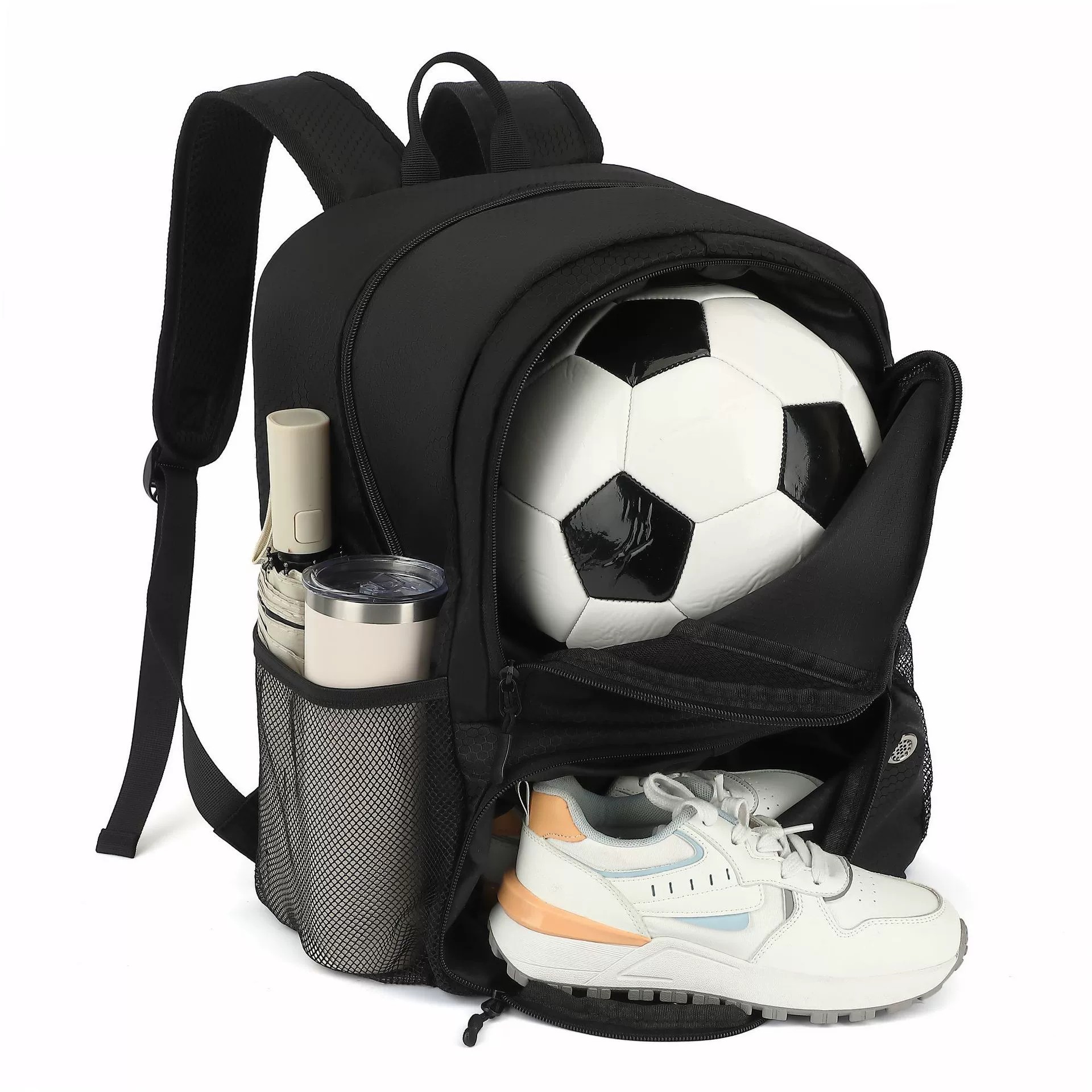 Sports Equipment Air China - Podwójna torba piłkarska na ramię, wodoodporna