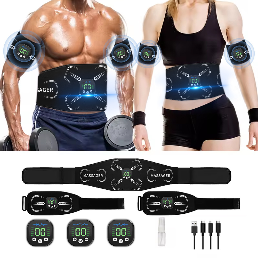 Sports Equipment Pictures - Stymulator mięśni EMS, trener mięśni brzucha,