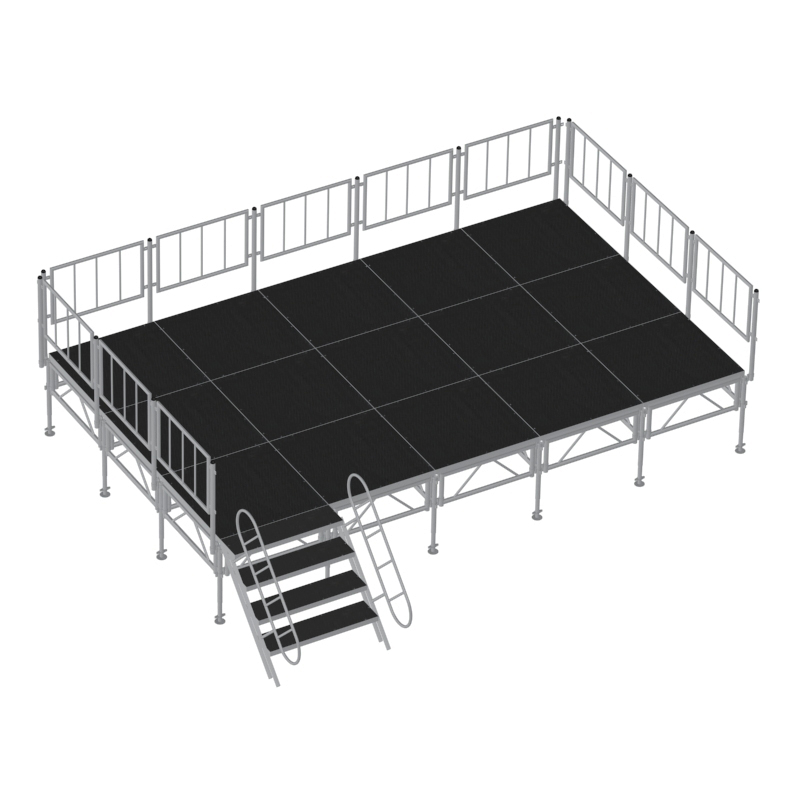 Aluminiowa platforma sceniczna – Gymnastics Beam Floor recenzja i cena