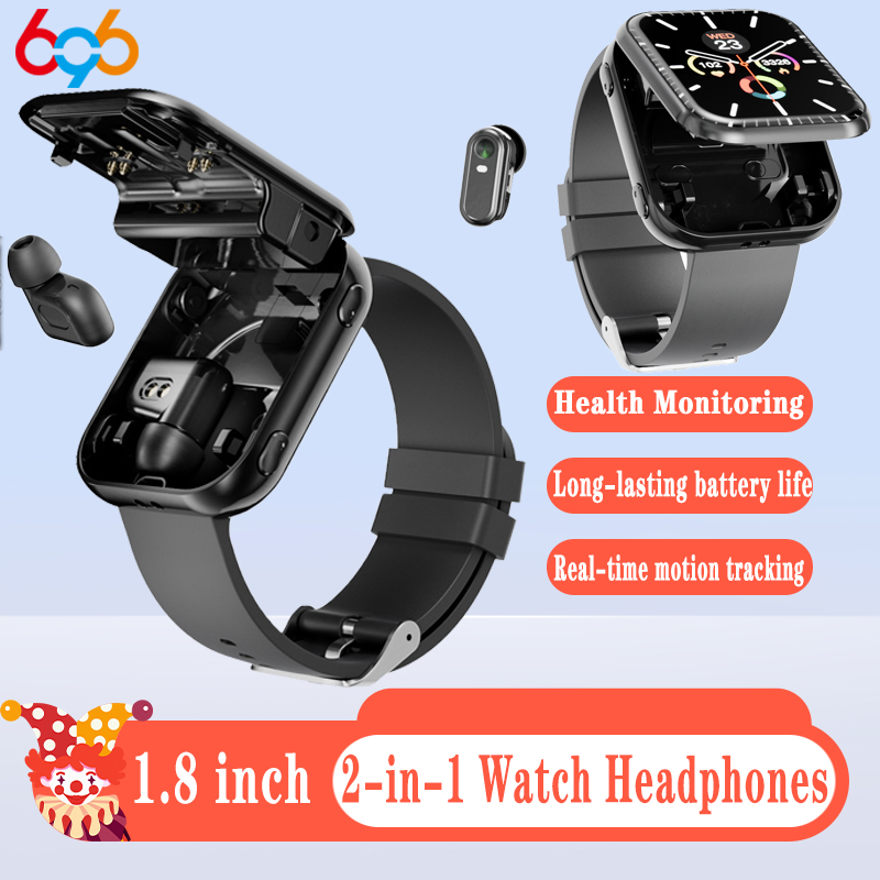 Smartwatch sportowy 2 w 1 z sł – Sports Equipment In French recenzja i cena