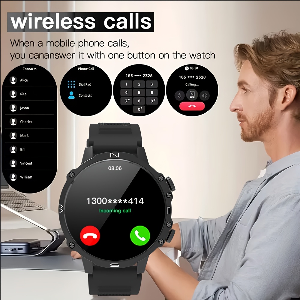 Smartwatch męski, kompatybilny – Sports Equipment In French recenzja i cena