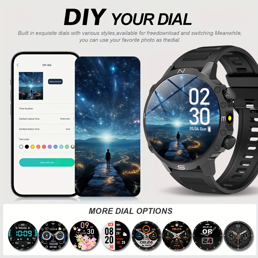 Smartwatch męski, kompatybilny – Sports Equipment In French recenzja i cena